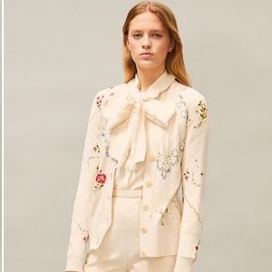 🌸TORY BURCH FLORAL SEQUIN EMBROIDERED CARDIGAN🌸